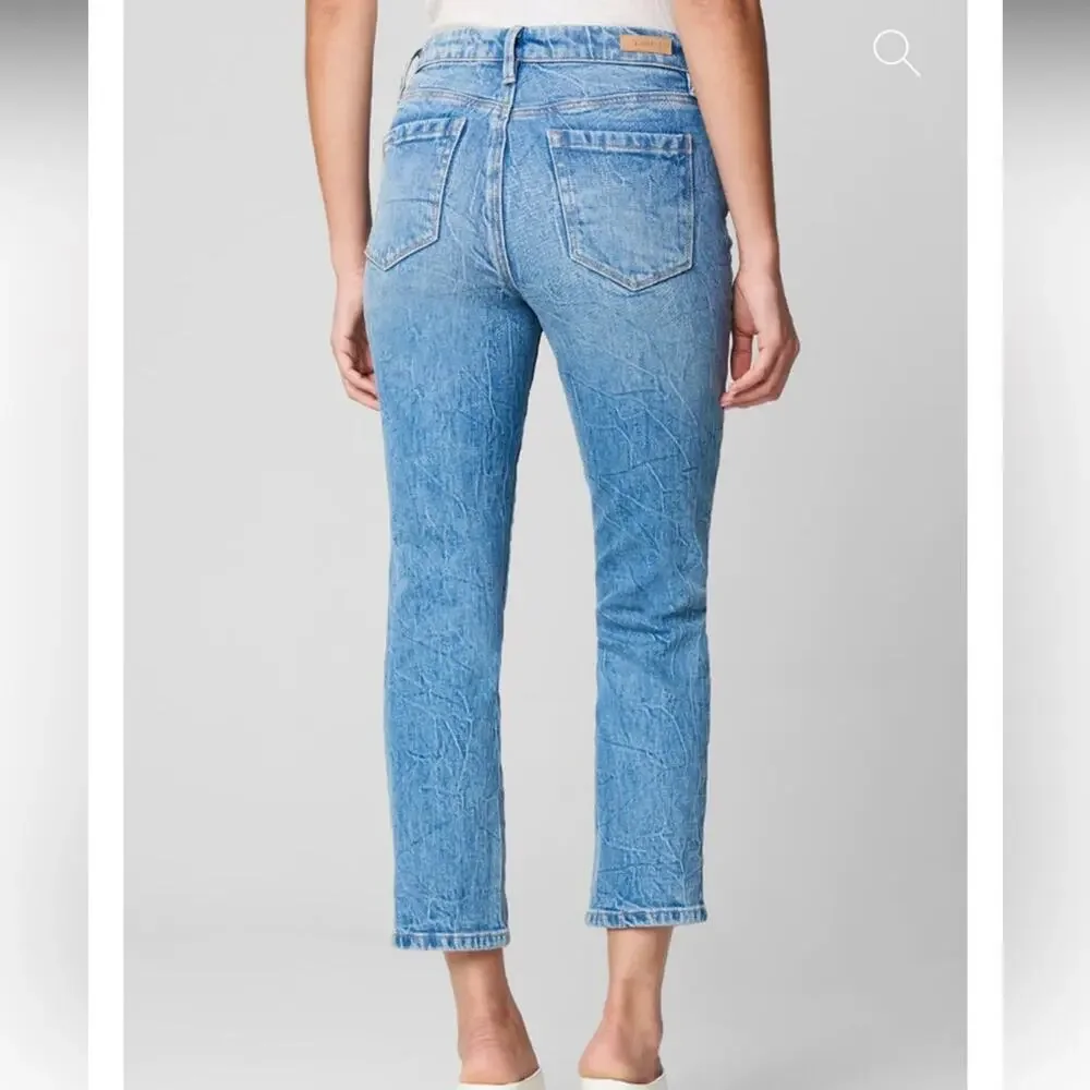 NWT Blank NYC The Madison high rise cropped jeans in So Yesterday wash